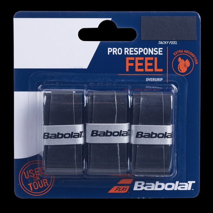 Babolat Pro Response Tennis Overgrip X3 - Black