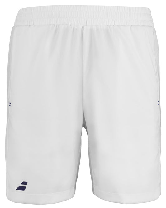 Babolat Play Mens Tennis Shorts - White