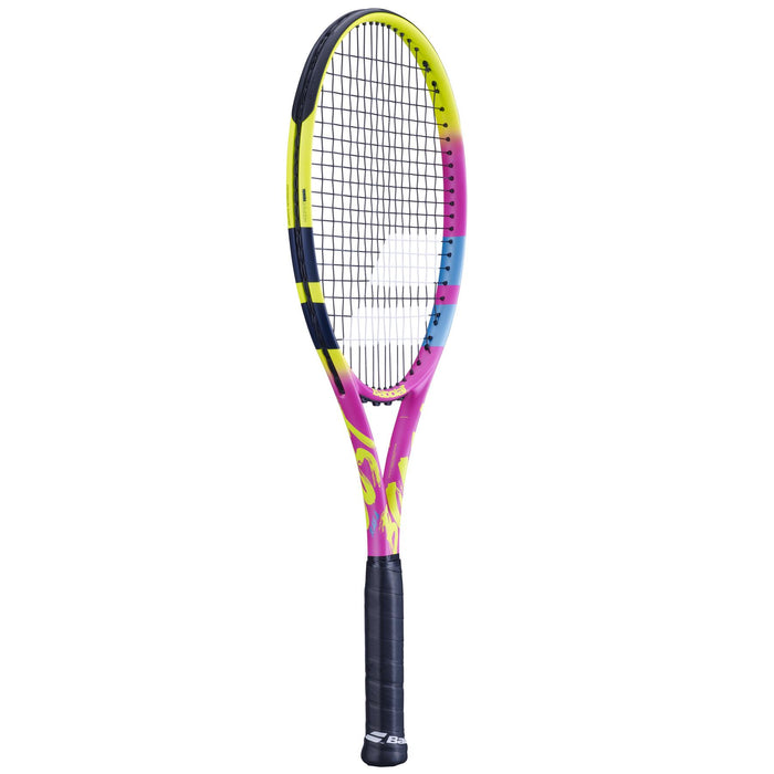 Babolat Boost Aero Rafa 2nd Generation Tennis Racket - Yellow / Pink / Blue - Right