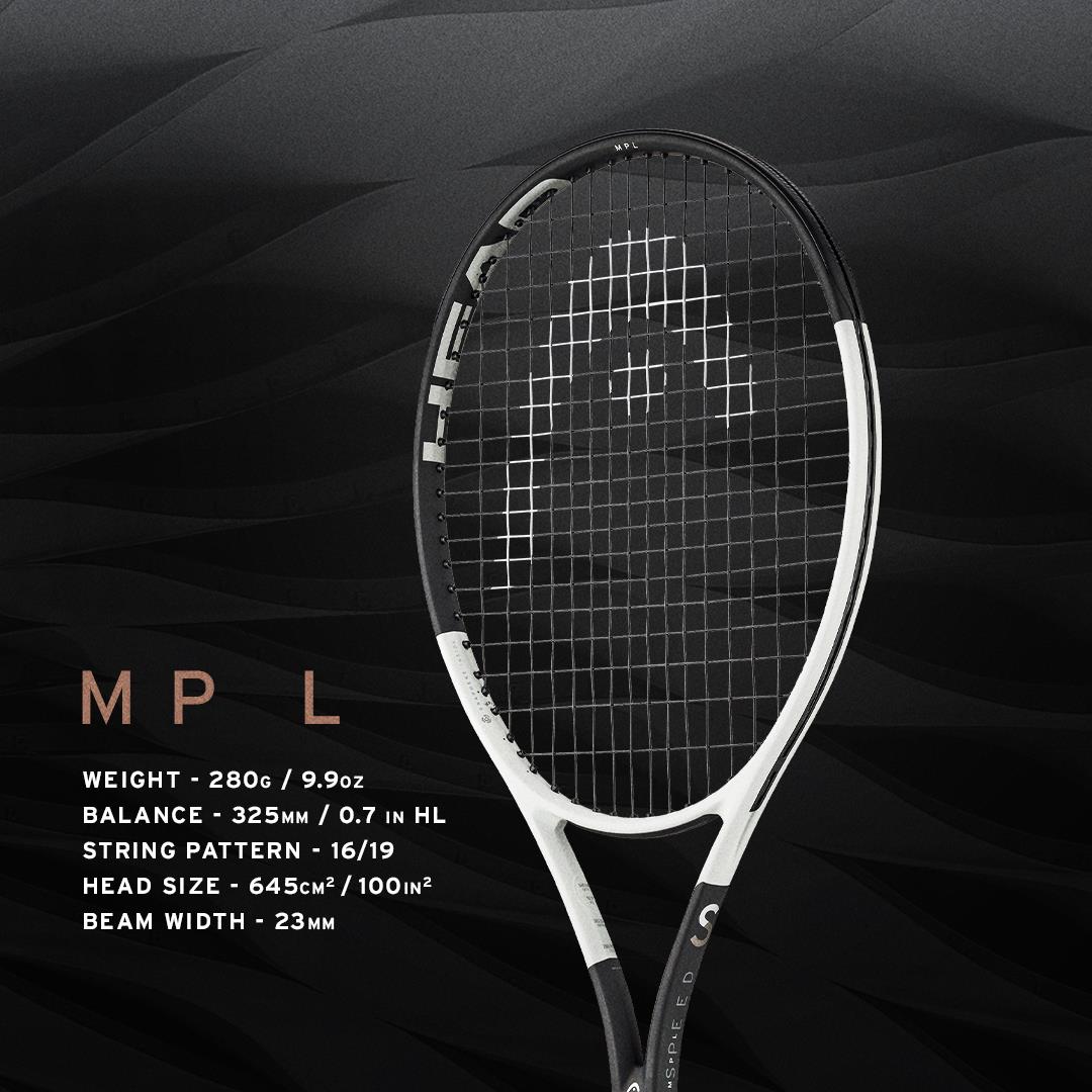 HEAD Speed MP L 2024 Tennis Racket - White / Black - Specs