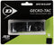 The Dunlop Gecko-Tac Replacement Tennis Grip - Black comes in black and green packaging with a visible grip inside, displaying the Dunlop brand and ATP Tour logos, designed specifically for tennis rackets.