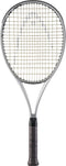 The HEAD Arthur Ashe Competition 2025 Tennis Racket features a silver frame, black grip, and beige strings—captured on a plain white background—making it the ideal limited-edition choice for serious players.
