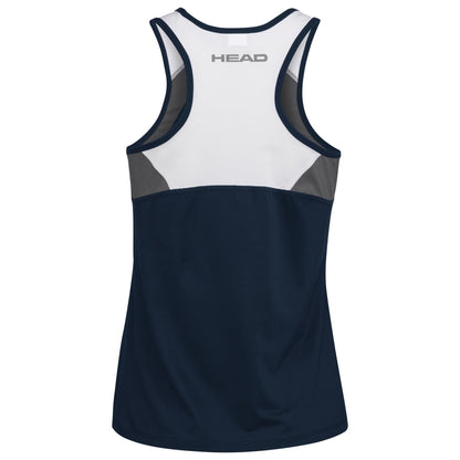 HEAD Womens Club 22 Tennis Tank Top - Dark Blue