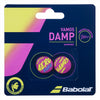 Babolat Aero Rafa Vamos Damp X2 Tennis Dampener - Pink / Yellow