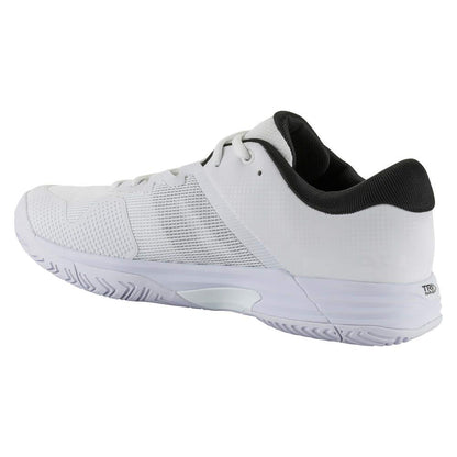 HEAD Revolt Evo 2.0 Mens Wide Fit Tennis Shoes - White / Black - Rear