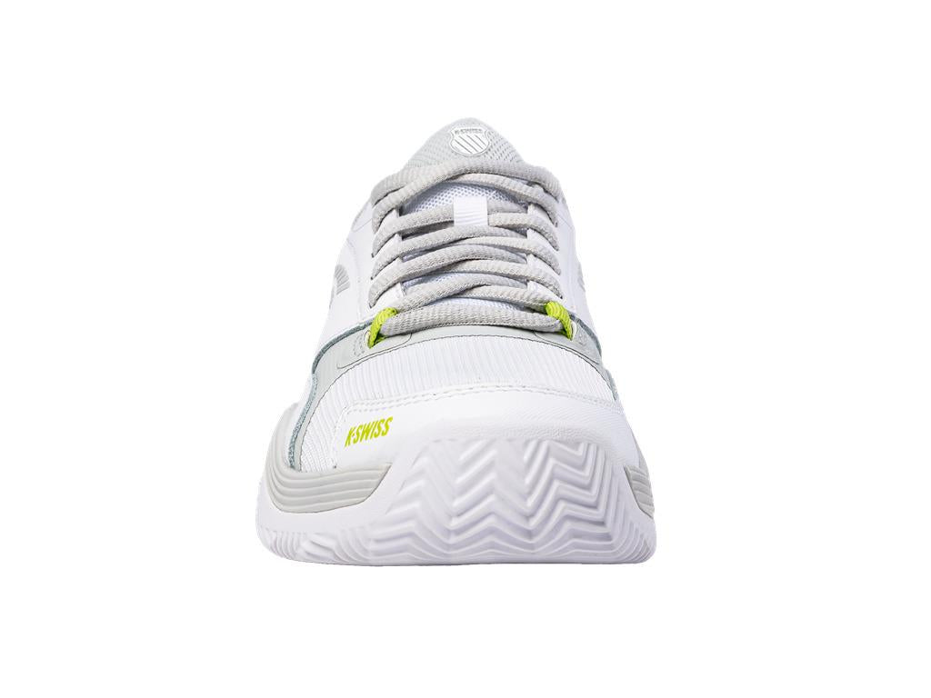 K-Swiss SpeedEX HB Womens Tennis Shoes - White / Grey Violet / Lime Green - Front