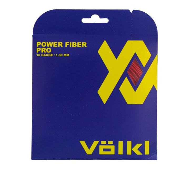 Volkl Power Fibre Pro Tennis String Set - Lava (12m)