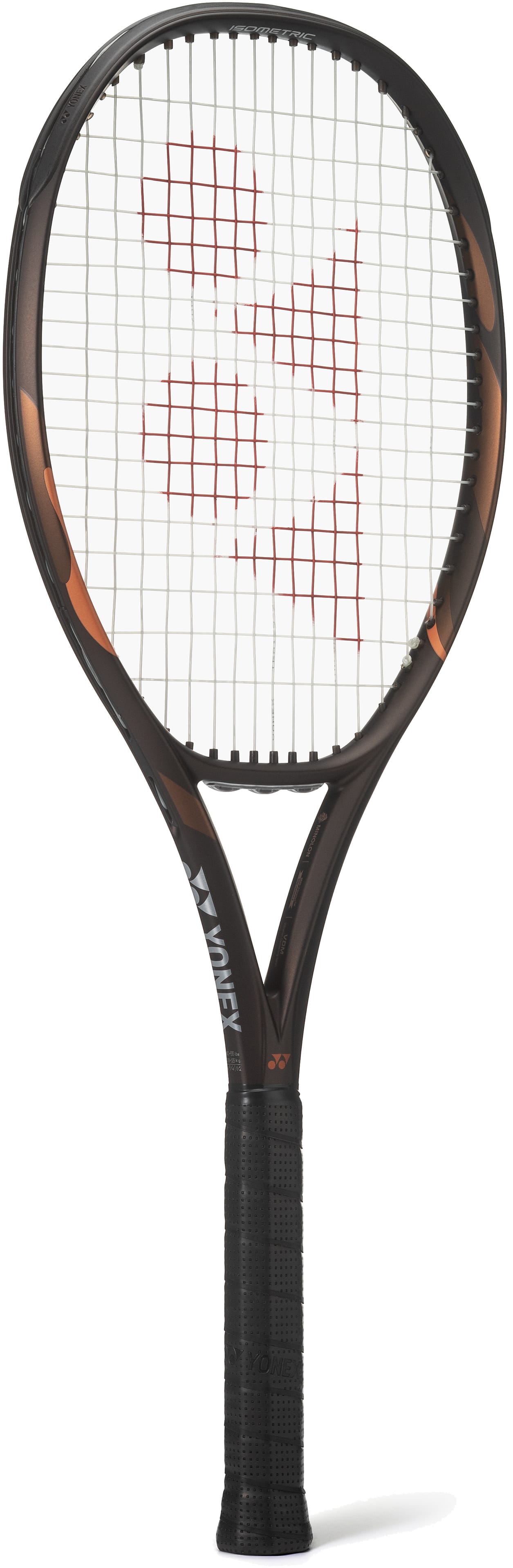 The Yonex EZONE 100L Espresso Brown 2026 Tennis Racket features a stylish espresso brown design with a comfortable black grip, offering a lightweight build ideal for players seeking speed and precision on the court.