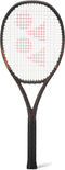 The Yonex EZONE 98 Tour Espresso Brown 2026 Tennis Racket is a black and brown professional racket with a black grip and red logo on the strings, featuring advanced 2G-Namd Speed technology from Yonex, photographed on a white background.