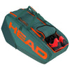 HEAD Pro Tennis Racket Bag - XL - DYFO (Green / Orange)