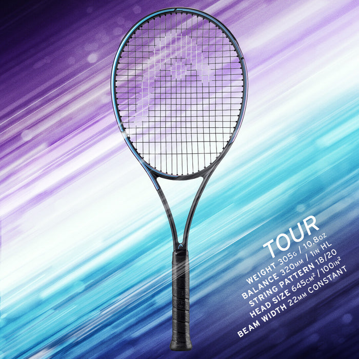 HEAD Gravity Tour 2023 Tennis Racket - Black