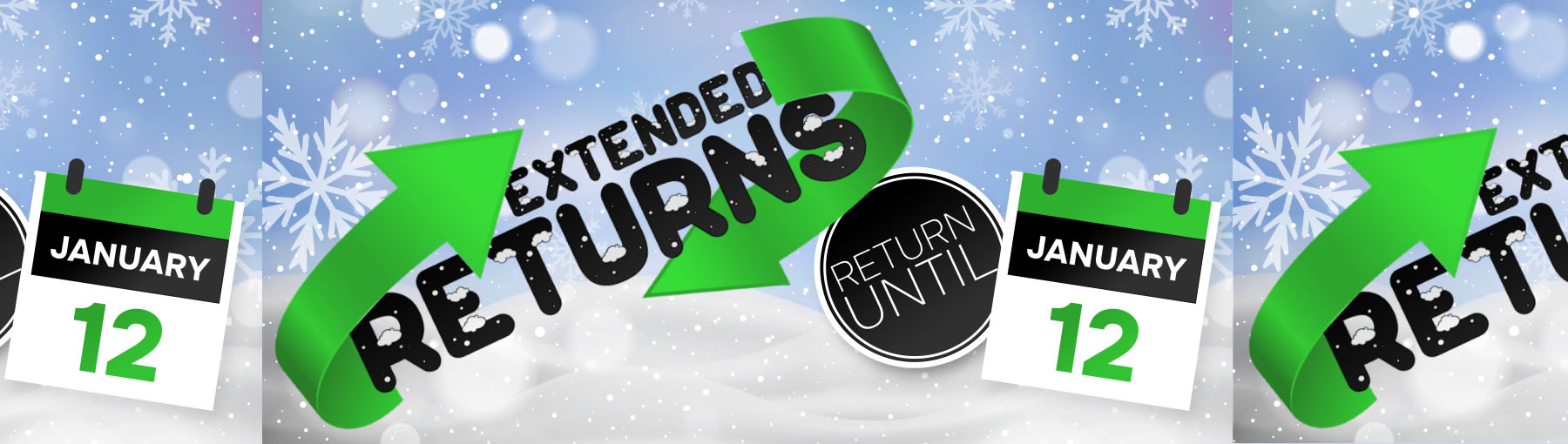 
        
          Extended Christmas Returns
        
      