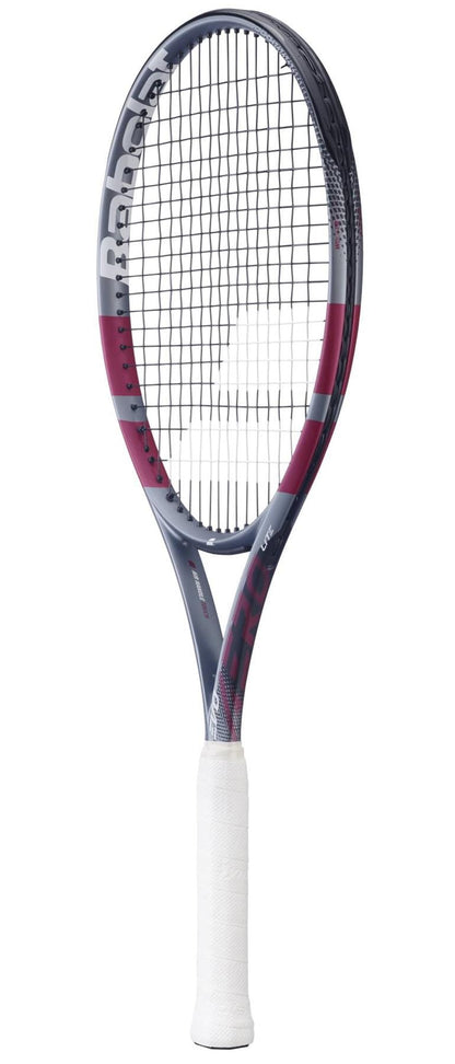 The Babolat Evo Aero Lite Pink 2026 Tennis Racket is a lightweight option from Babolat, offering excellent maneuverability for players of all levels.