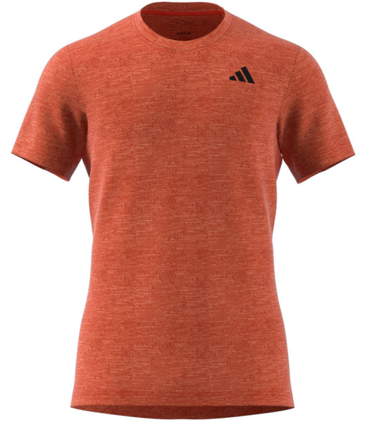ADIDAS Mens Freelift Tennis T-Shirt - Red