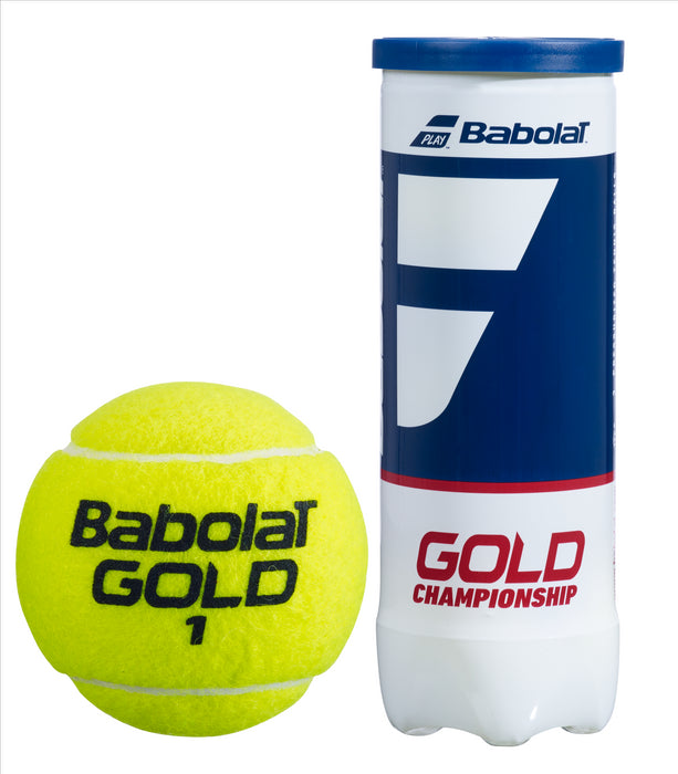 Babolat EVO Gold Championship Tennis Balls (3 Ball Tube)