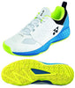 Yonex Power Cushion Lumio 4 Mens Tennis Shoes - White / Ocean Blue
