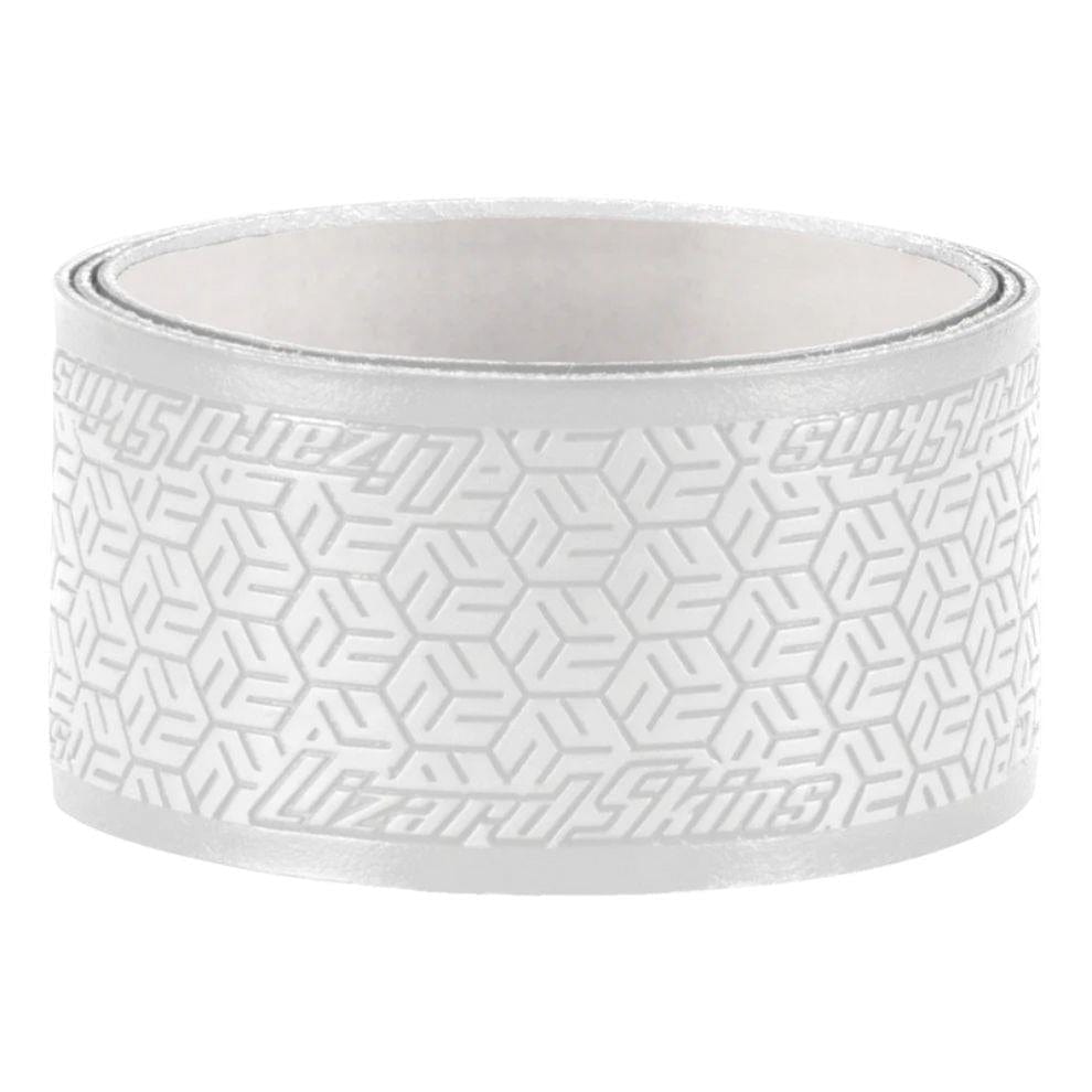 The Lizard Skin DSP Ultra Pickleball Grip 0.8mm in Diamond White features a tacky, geometric design, ideal for extra grip on pickleball paddles or DSP Ultra handles.