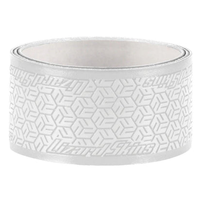 The Lizard Skin DSP Ultra Pickleball Grip 0.8mm in Diamond White features a tacky, geometric design, ideal for extra grip on pickleball paddles or DSP Ultra handles.