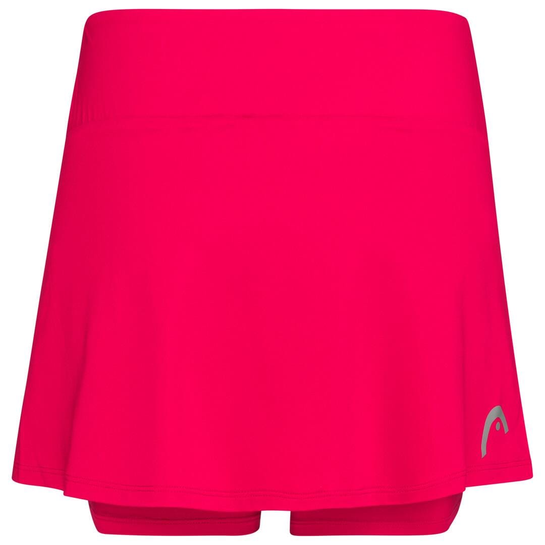 HEAD Womens Club Basic Tennis Skort - Magenta