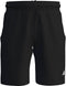 Adidas Court Woven Mens Tennis Shorts - Black shown against a plain white background, featuring a drawstring waist, small white adidas logo near the hem, and moisture-wicking fabric.