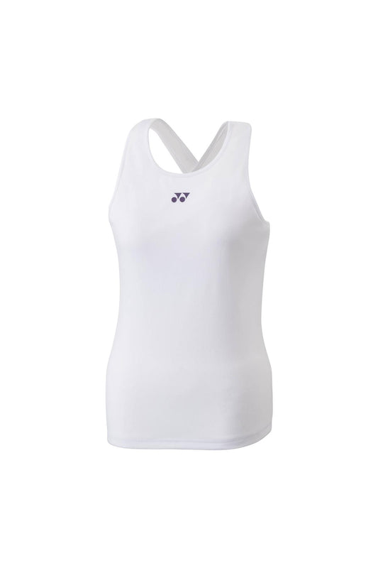Yonex 20760 Womens Tennis Tank Top - White