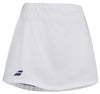Babolat Play Womens Tennis Skirt - White - Angle