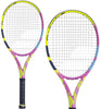 Babolat Pure Aero RAFA 2023 Tennis Racket - Yellow Purple Blue (Strung)