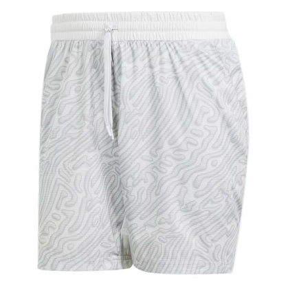 ADIDAS Melbourne Mens Pro 7 Inch Tennis Shorts - Grey