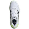 ADIDAS Courtjam Control 3 Mens Tennis Shoes - White / Lucid Lemon - Top