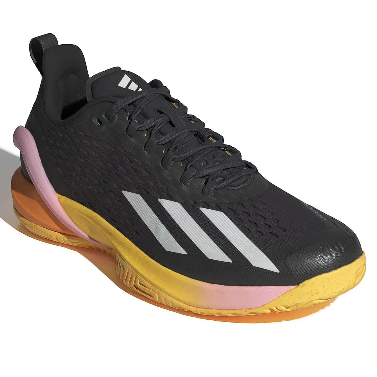 ADIDAS Adizero Cybersonic Mens Tennis Shoes Aurora Black Zero Metallic Spark
