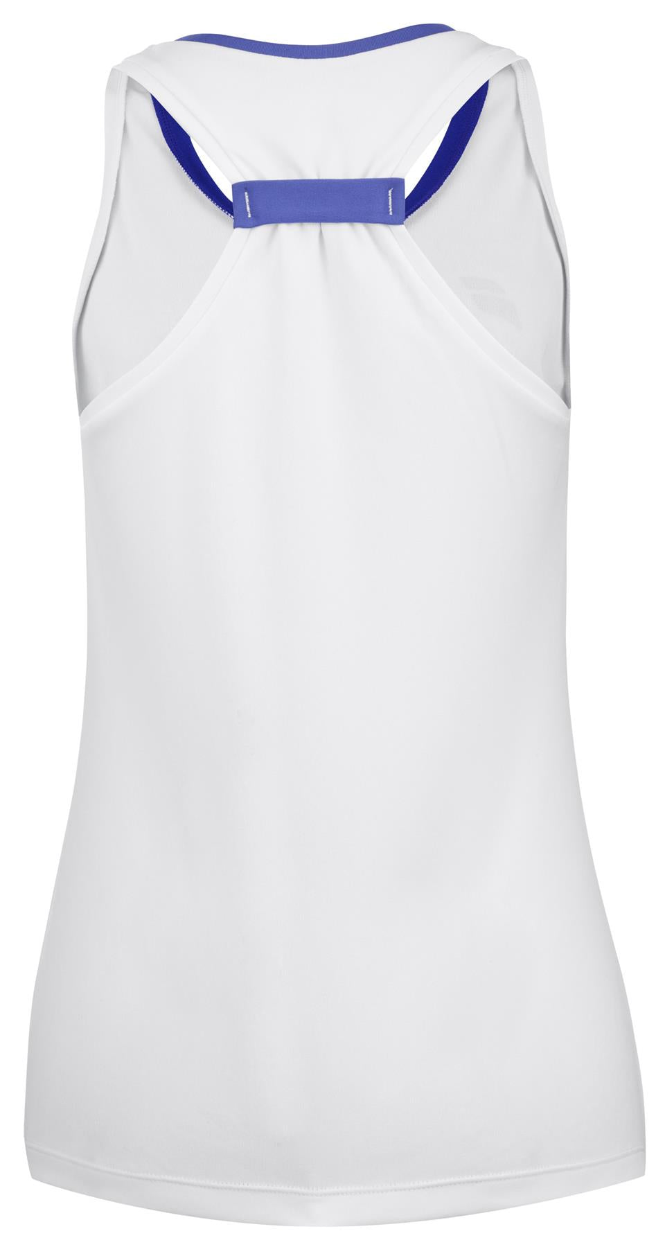 Babolat Play Womens Tennis Tank Top - White - Back