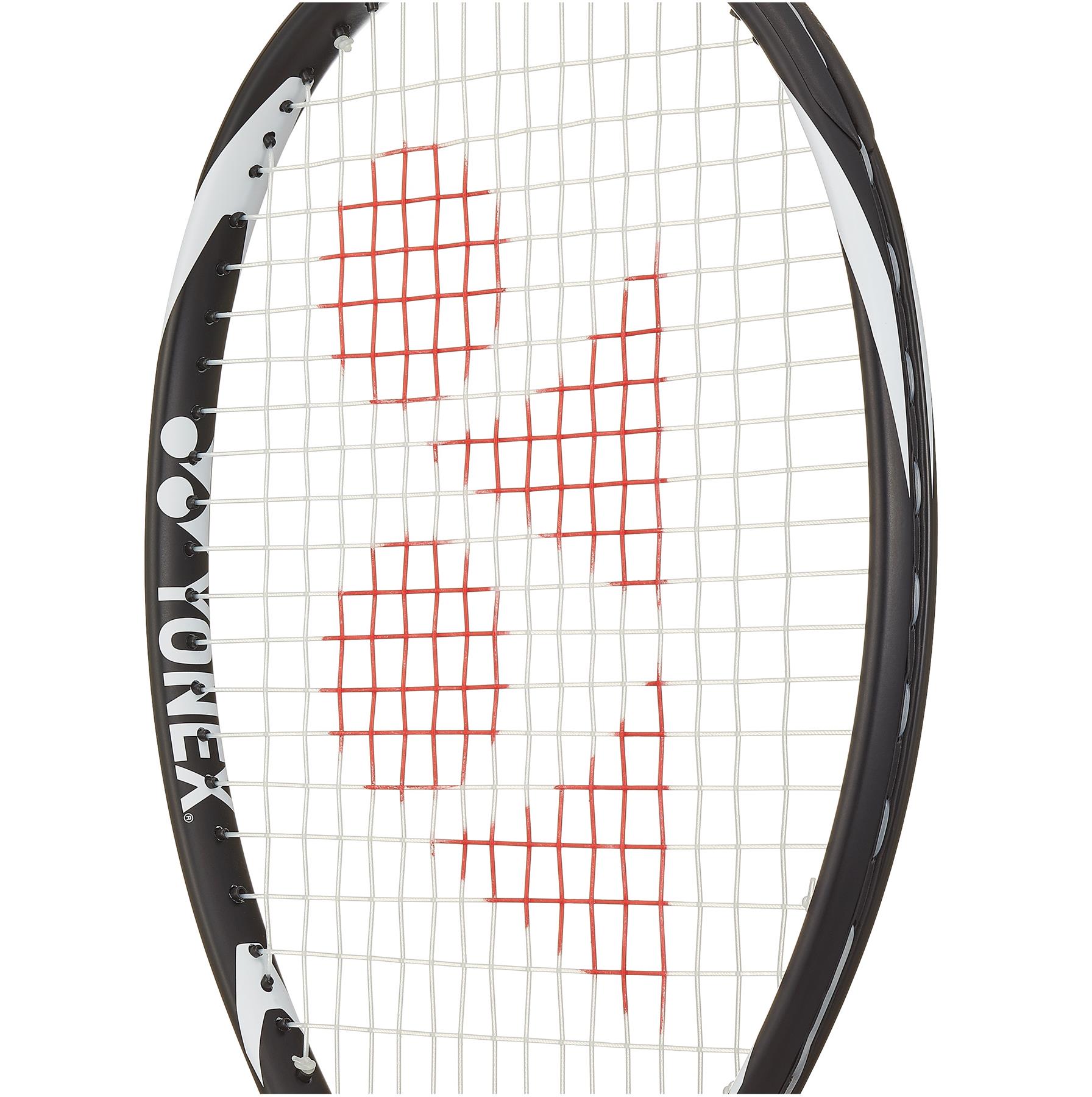 Yonex Smash Team Tennis Racket - Black / White - Left