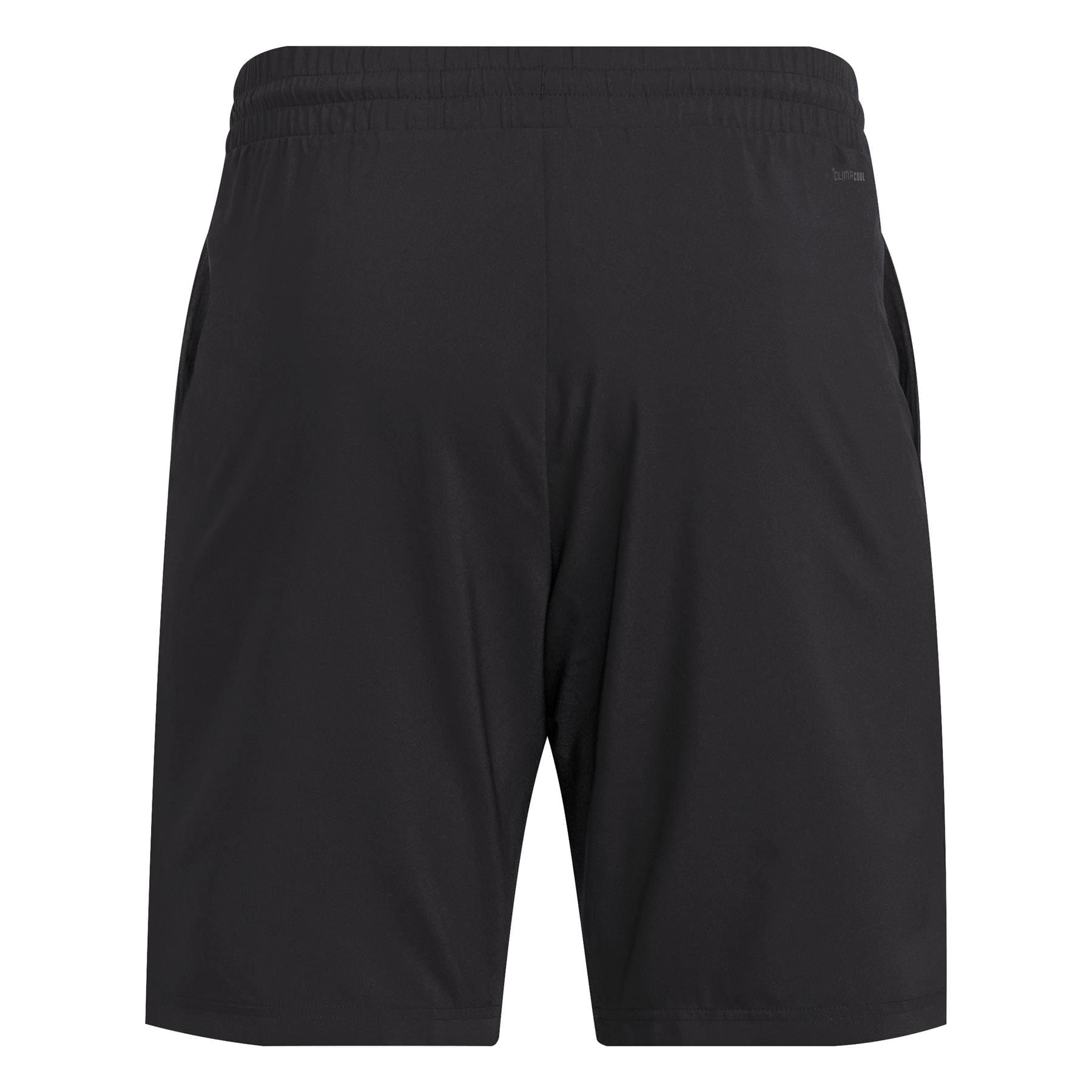 ADIDAS Mens Stripe Tennis Shorts Black