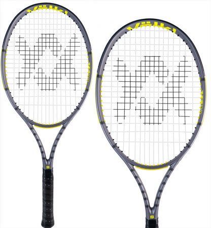 Volkl V1 Evo Tennis Racket - Grey / Yellow (Frame Only)
