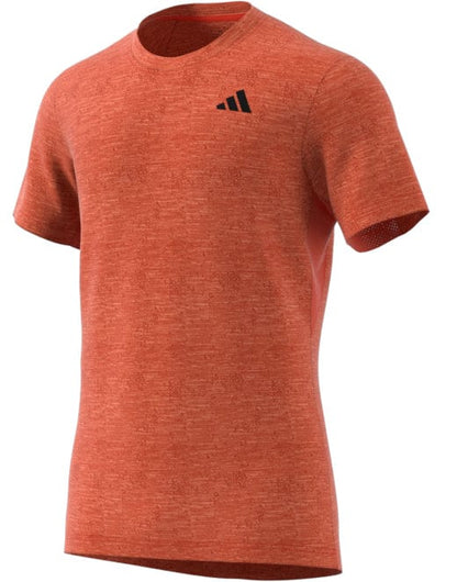 ADIDAS Mens Freelift Tennis T-Shirt - Red