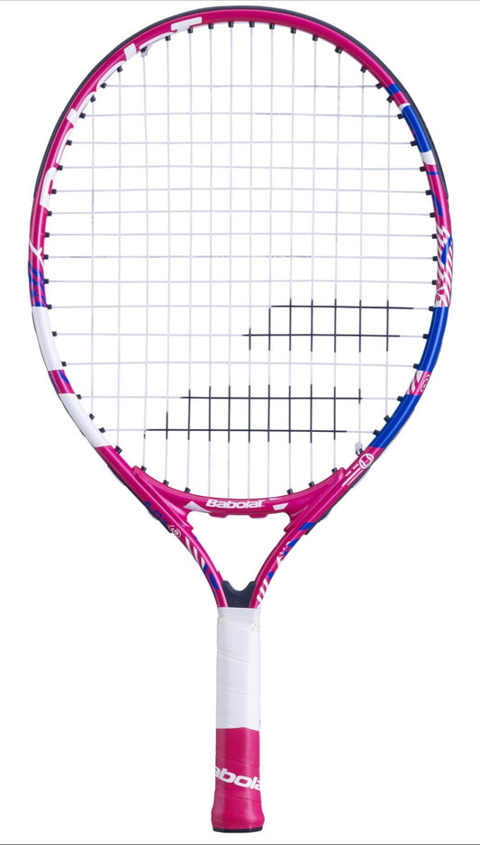 Babolat B-Fly 19 Junior Tennis Racket - Blue / Pink