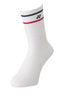 Yonex 19172 Tennis Crew Socks - White