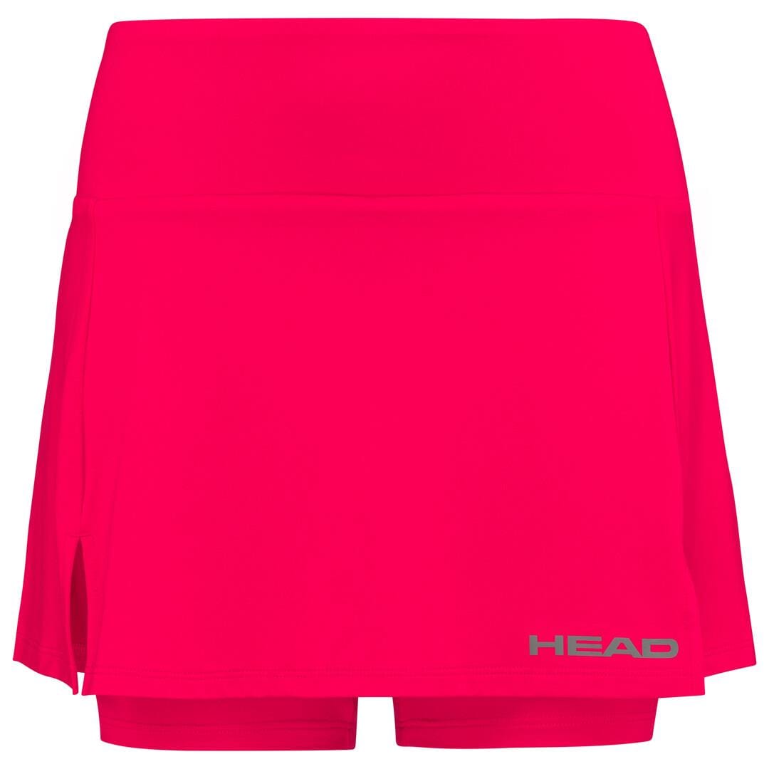 HEAD Womens Club Basic Tennis Skort - Magenta