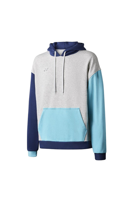 Yonex YHD123 Unisex Tennis Hoodie - Grey / Navy / Sky