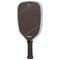 The HEAD Gravity Tour 2025 Pickleball Paddle - Carbon Black / Blue features a checkered 12K Carbon face, light blue edges, black handle, and “HEAD” branding, all with advanced ThermoTech performance.