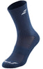 Babolat Long 3 Pack Tennis Socks - White / Blue / Grey