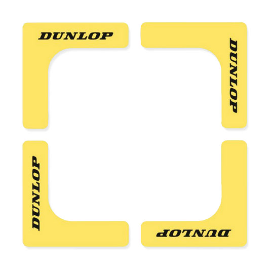 Dunlop Tennis Court Edge - Yellow (8 Pack)