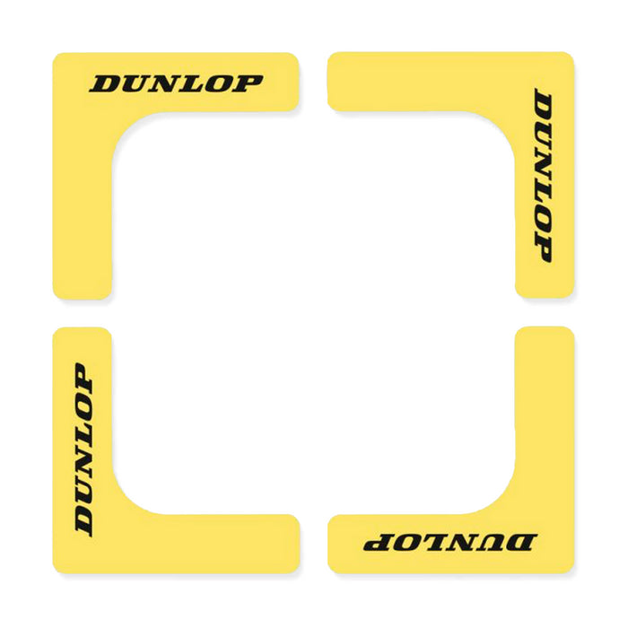 Dunlop Tennis Court Edge - Yellow (8 Pack)