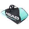 HEAD Tour Team 6R Combi 6 Racket Tennis Bag - Black / Mint