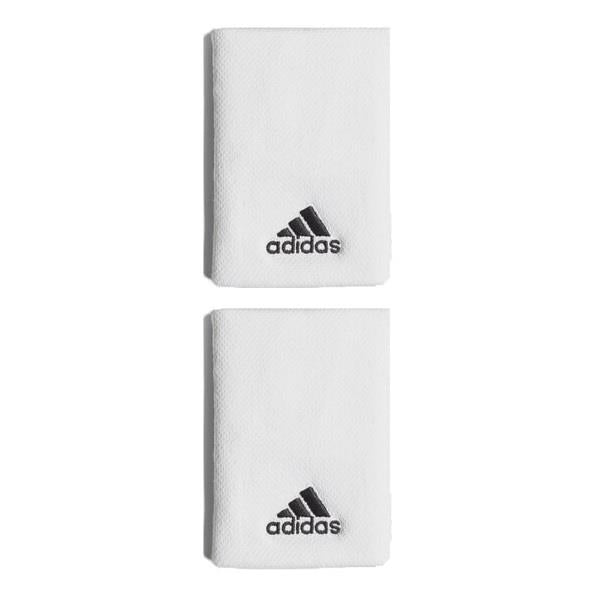 adidas Tennis Wristband Sweatband Large - White