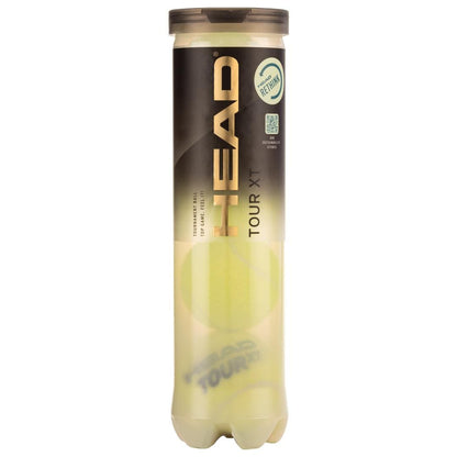 HEAD Tour XT Tennis Balls - 4 Ball Tube