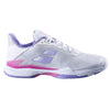Babolat Jet Tere All Court Womens Tennis Shoes - White / Lavender