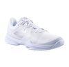 Babolat Jet Mach 3 Grass Court Mens Wimbledon Tennis Shoes - White / Silver