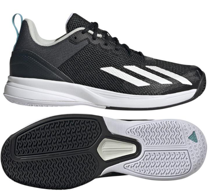 adidas Courtflash Speed Unisex Tennis Shoes - Black / White