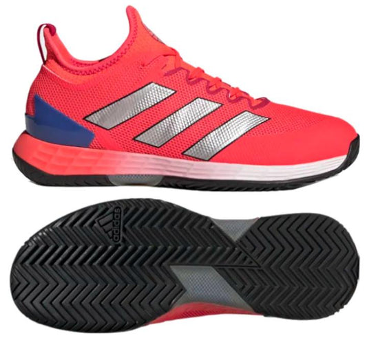 adidas Adizero Ubersonic 4 Mens Tennis Shoes - Solar Red